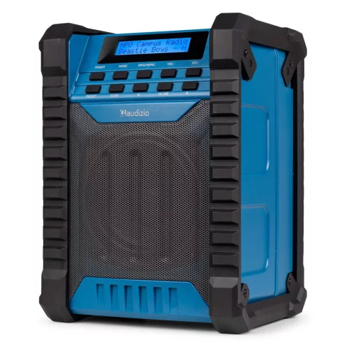 Audizio Temi akkumulátoros DAB+/FM munkahelyi rádió 100W (Bluetooth)