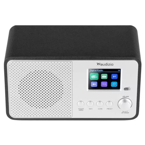 Audizio Avio FM / DAB+ rádió 30W, USB, Bluetooth - ezüst