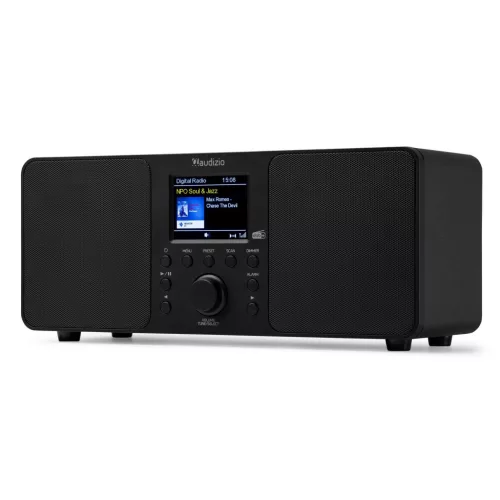 Audizio Genua DAB+ sztereó rádió - fekete