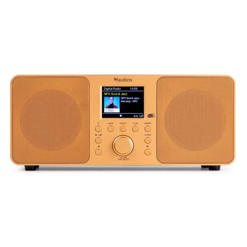 Audizio Genua DAB+ sztereó rádió - réz