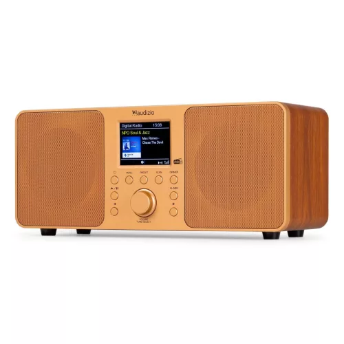 Audizio Genua DAB+ sztereó rádió - réz