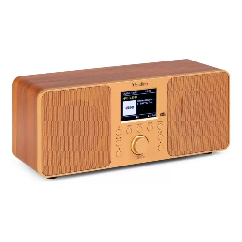 Audizio Genua DAB+ sztereó rádió - réz