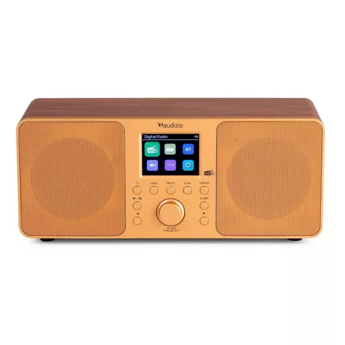 Audizio Genua DAB+ sztereó rádió - réz