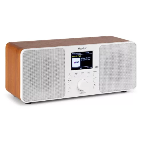 Audizio Genua DAB+ sztereó rádió - fehér