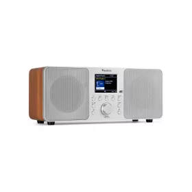 Audizio Genua DAB+ sztereó rádió - ezüst