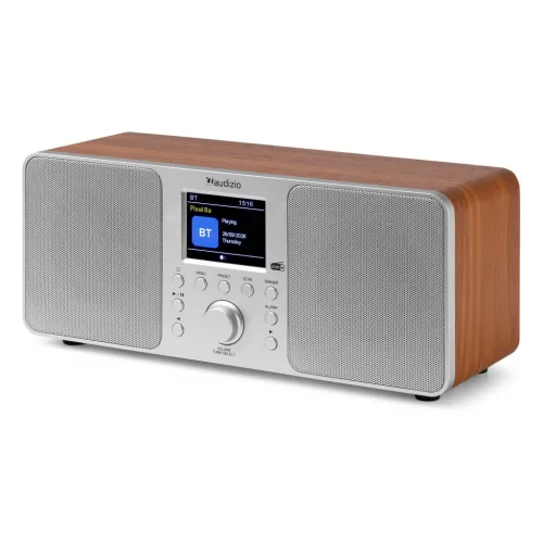 Audizio Genua DAB+ sztereó rádió - ezüst