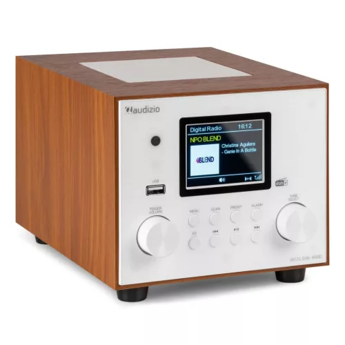 Audizio Vieste FM / DAB+ rádió 60W, USB, Bluetooth - fehér
