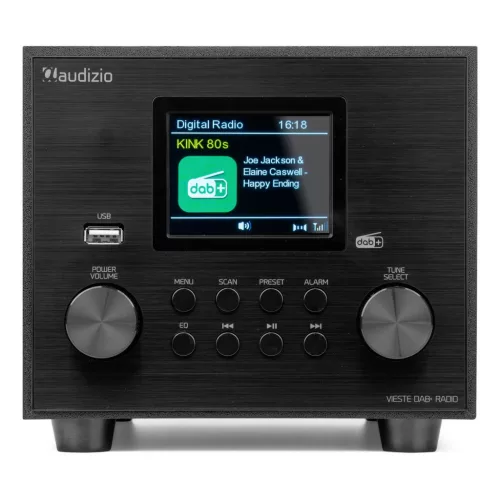 Audizio Vieste FM / DAB+ rádió 60W, USB, Bluetooth - fekete