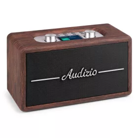   Audizio Tune60 Retro rádió FM, DAB+, Bluetooth - Sötét fa