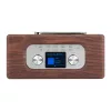 Audizio Tune60 Retro rádió FM, DAB+, Bluetooth - Sötét fa