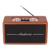 Audizio Tune60 Retro rádió FM, DAB+, Bluetooth - barna