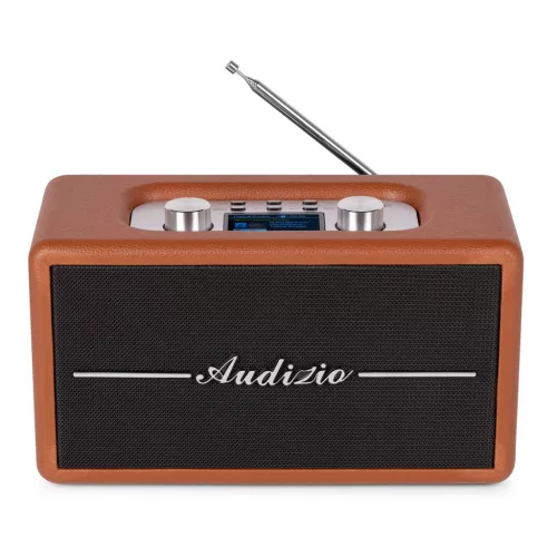 Audizio Tune60 Retro rádió FM, DAB+, Bluetooth - barna