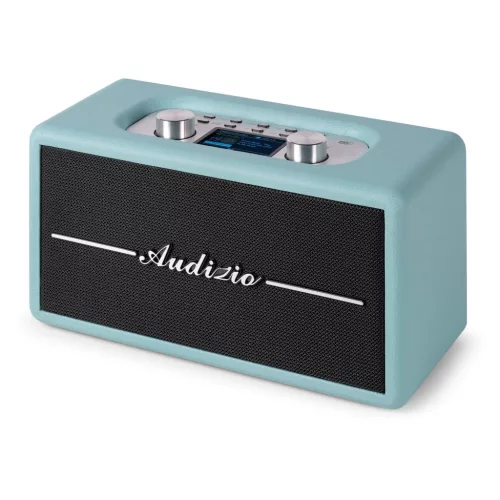 Audizio Tune60 Retro rádió FM, DAB+, Bluetooth - kék
