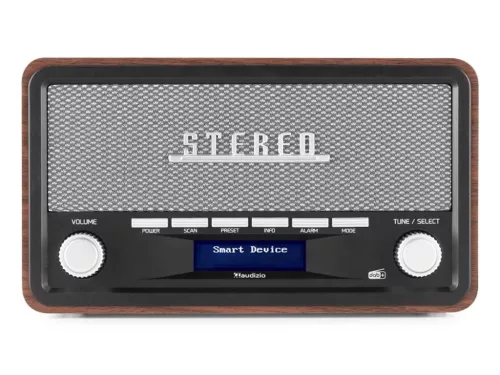 Audizio Foggia Retro rádió FM, DAB+, Bluetooth - szürke