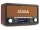 Audizio Foggia Retro rádió FM, DAB+, Bluetooth - réz