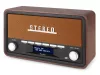 Audizio Foggia Retro rádió FM, DAB+, Bluetooth - réz