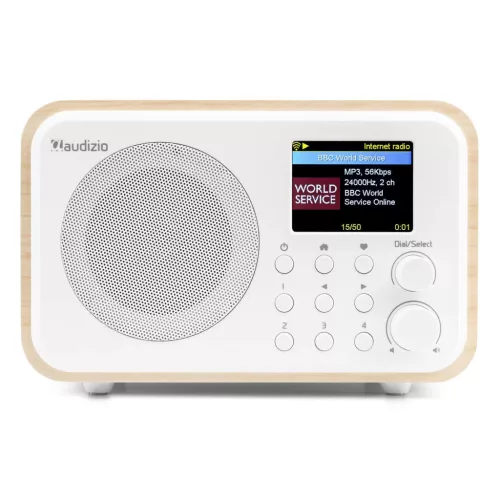 Audizio Vicenza akkumulátoros internetrádió DAB+ FM - fehér