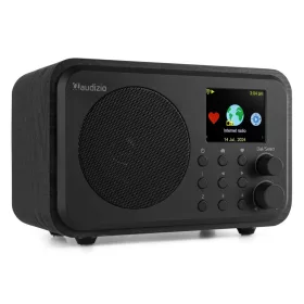   Audizio Vicenza akkumulátoros internetrádió DAB+ FM - fekete