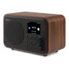 Audizio Vicenza akkumulátoros internetrádió DAB+ FM - barna