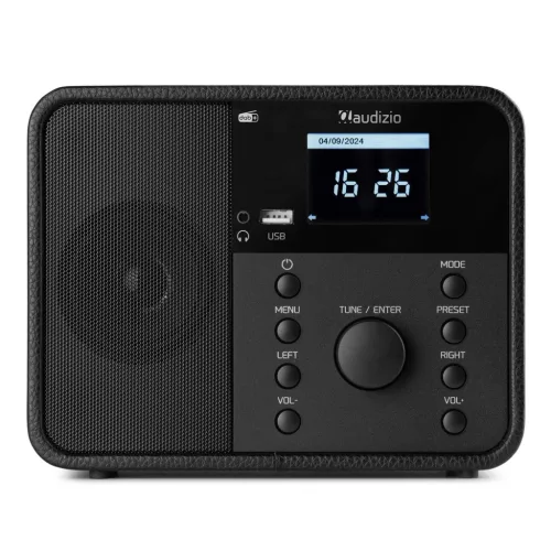 Audizio Nardo DAB+ internetrádió - fekete