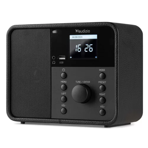 Audizio Nardo DAB+ internetrádió - fekete