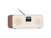 Audizio Bucine WiFi internetrádió - FM és DAB rádió, fa, krém színű