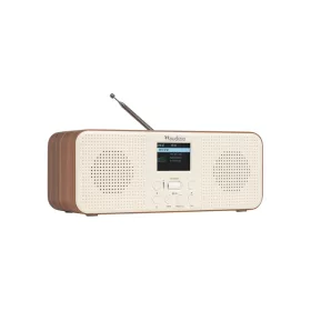   Audizio Bucine WiFi internetrádió - FM és DAB rádió, fa, krém színű