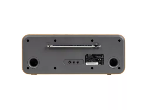 Audizio Bucine WIFI internetrádió-FM és DAB rádió, fa, ezüst
