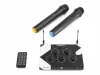 Vonyx AV510 karaoke keverő, fekete + VISSZHANG EFFEKT + 2 db Mikrofon