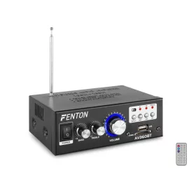   Fenton AV-360BT USB/SD/BT mini hifi erősítő, FM rádió + Bluetooth, 2x40W