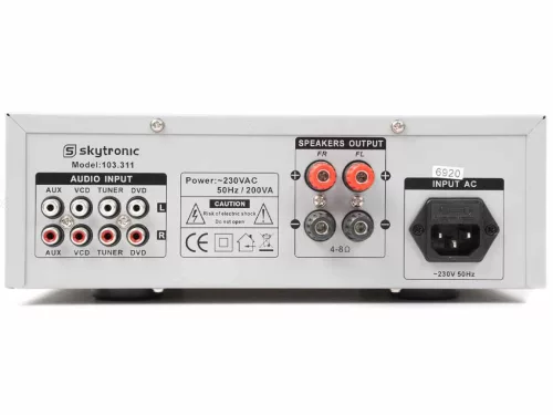Skytronic AV-400 Sztereó hifi erősítő 2x200W