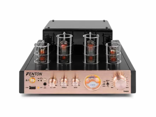 Fenton TA60 - HIBRID CSÖVES Retro erősítő Mp3/BT/USB lejátszással (2x25W)
