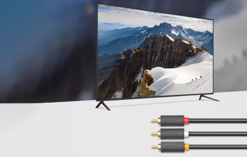 Ugreen 10524 3-3 RCA dugóval szerelt kábel 1,5 m