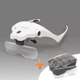   Handy 10792 Nagyítos fejpánt Led világítással + lencse szett