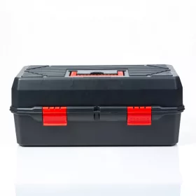   Handy 10986 Kinyitható tálcás szerszámosláda - műanyag - 250 x 495 x 230 mm