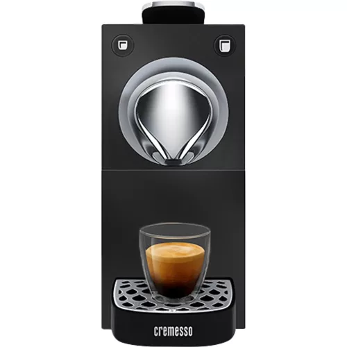 Cremesso Una Automatic Black kapszulás kávéfőző, 19bar, fekete 11007826