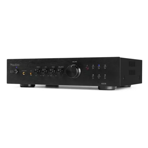 Audizio AD220B 2 csatornás hifi erősítő - fekete