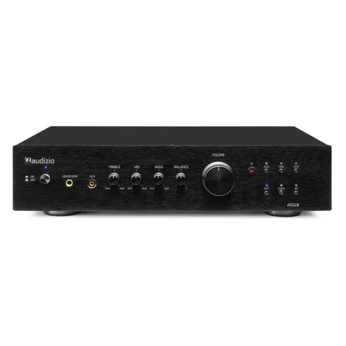 Audizio AD220B 2 csatornás hifi erősítő - fekete