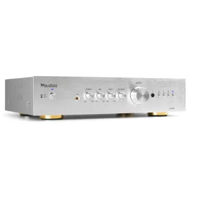Audizio AD200A 2 csatornás hifi erősítő - ezüst