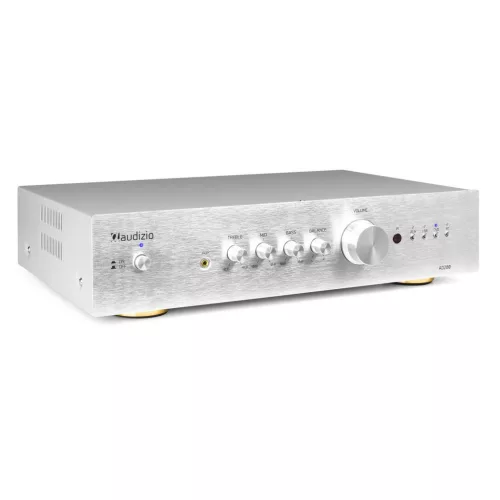 Audizio AD200A 2 csatornás hifi erősítő - ezüst