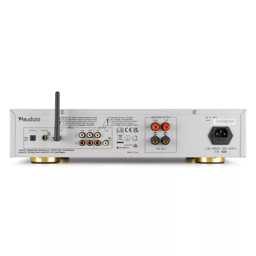 Audizio AD220A 2 csatornás hifi erősítő - alumínium