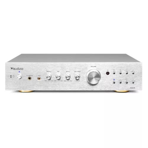 Audizio AD420A 4 csatornás hifi erősítő - ezüst