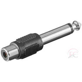 Goobay 11118 6.35mm jack - RCA monó átalakító adapter