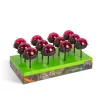 Garden of Eden LED-es szolár lámpa - katica - hidegfehér - piros - 75 x 60 x 156 mm, 11240C