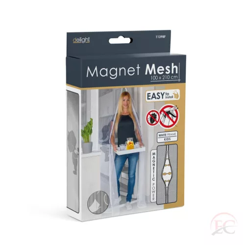 Garden of Eden 11398F Szúnyogháló függöny ajtóra, 100 x 210 cm