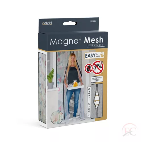 Delight 11398J Szúnyogháló függöny ajtóra, 100 x 210 cm