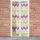 Garden of Eden 11398N Szúnyogháló függöny ajtóra - mágneses - 100 x 210 cm - cikkcakkos