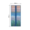 Garden of Eden 11398Q Szúnyogháló függöny ajtóra - mágneses - 100 x 210 cm - tengerpart