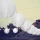Family 11399WH LED-es lampion - 1 LED - fehér - 2 x AAA