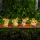 Garden of Eden 11418 Szolár állatfigurák - 4 féle - 5 x melegfehér LED - 15 cm